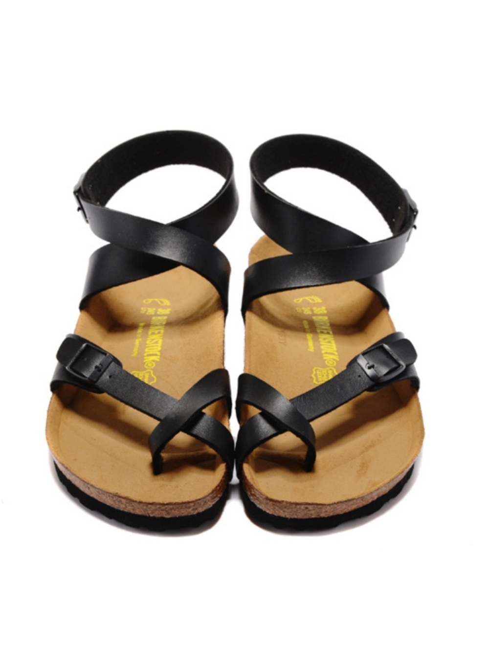 Birkenstock Yara Birko-Flor Nubuck Ankle Strap Sandals Size EU 40